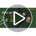 Fiskars 28-Inch Garden Bypass Loppers with 1.5-Inch Cut Capacity - Standard Version