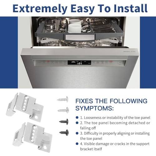 Bosch 00628336 Dishwasher Toe Panel Bracket Replacement Part