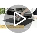 Cook's Aid 21.2x35.4in Induction Cooktop Protector Mat, Magnetic, 450°F Heat-Resistant