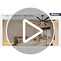 Fanbulous 65 Inch Black Ceiling Fan with Reversible Blades, 3CCT Lights & Remote