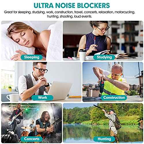 60 Pairs Bottled Earplugs for Noise Cancelling Foam EarPlugs for Sleeping Work Snoring Sound Blocking Construction Noise Reducing Earplugs