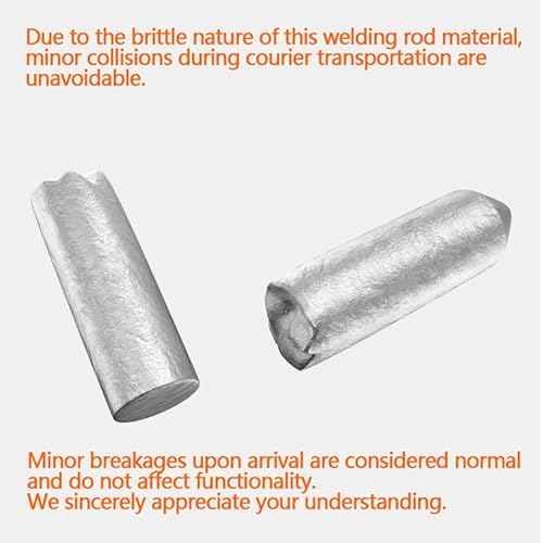 CHUMIRRY 18 Pcs Low Temperature Universal Welding Rod Sticks Metal Easy Melt, Versatile Welding Tool for Metal, Plastic, and Electrical Components