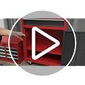 Goplus 5-Drawer Rolling Tool Chest with Detachable Top Box - Black, Lockable Wheels & EVA Liner