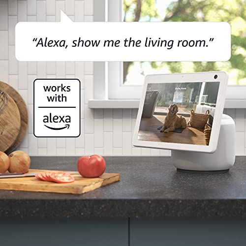 Blink Mini Pan-Tilt Security Camera Black - Indoor Smart Home Camera with Two-Way Audio