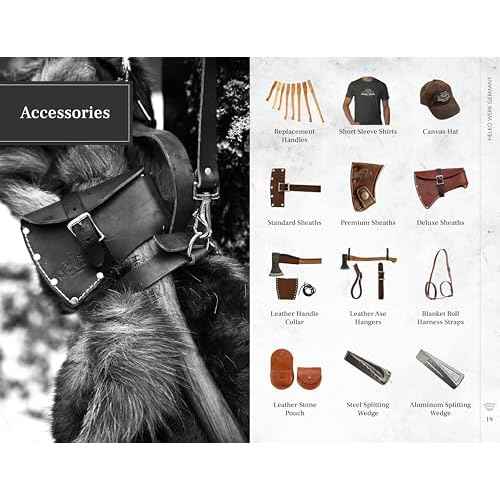 1844 Helko Werk Germany Leather Axe Hangers - Wall Hanging Leather Straps with Adjustable Buckle for Axes, Hatchets, Tools with Handles, for Wall Displays - Made in USA (Axe Hangers Black) #8878ABK