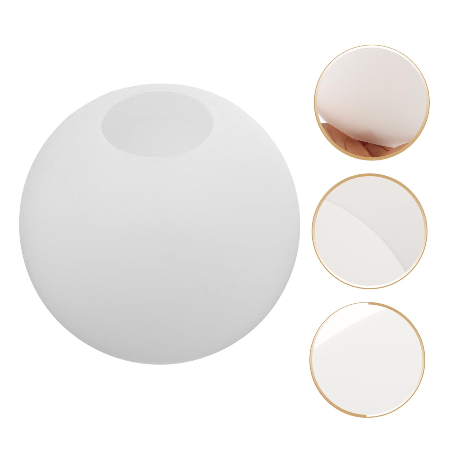 Gadpiparty Ball Shaped Glass Lampshade Ceiling Light Shade Elegant Decorative Fixture for Home Restaurant Hotel and Dormitory Simple Installation Durable Design Warm Gentle Lighting