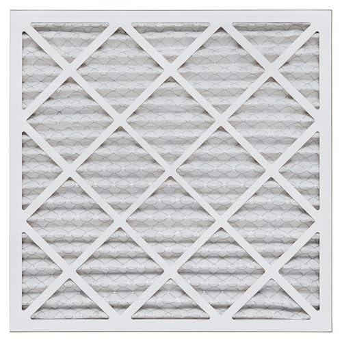 Aerostar 18x18x1 MERV 8 - 6 Count - High Efficiency Pleated HVAC, Furnace & Air Conditioner Filters - Removes Dust, Lint, Mold & Allergy-Causing Pollen