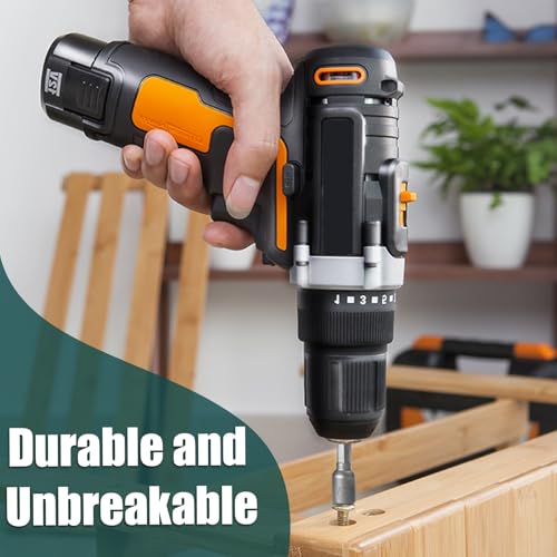 1/4 Hex Magnetic Nut Driver Drill Bit 13mm Socket Adapter Quick Change Socket Nut Adapter for Power Tools, 2-piece