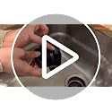 Inseknm Black Magnetic Garbage Disposal Stopper - Kitchen Sink Cover Control Part