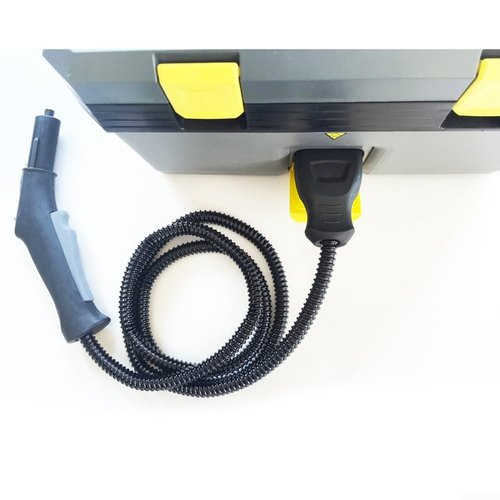 2.5m/98ft Connection Hose With Handle And Switch Fit For Karcher For SG2/2 SG4/4 SC5 SCS.800C Steam Cleaner, For SC5Premium, SC5+Iron Kit, SC5 Premium + Iron Kit