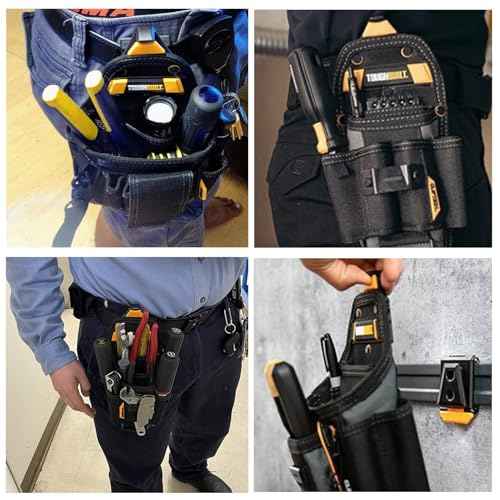 KZKOO TB-CTA-01150 Tool Belt Clip Fits for TOU-CT Models ClipTech Pouches -4 Pcs
