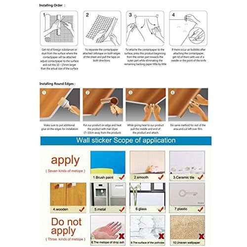 Simplemuji 5 Meters Black Lantern Flower Self-Adhesive Wallpaper Border PVC Wall Covering Borders Bathroom Kitchen Tiles Decor Sticker