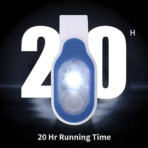 Rechargeable Nurse Light Clip On for Night Shift, Bright Hand-Free Nursing Work Flashlight, Lightweight Nurse Scrub Light for Badge, Emergency Clip-on Flashlight for Travel, Walk, Run