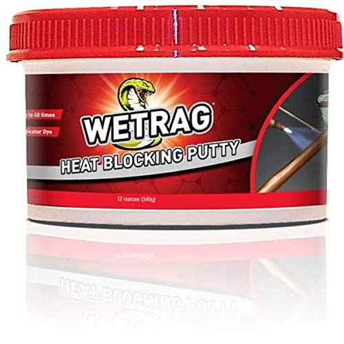 RT400P Viper Wetrag Heat Blocking Putty Jar (1), 12 oz.