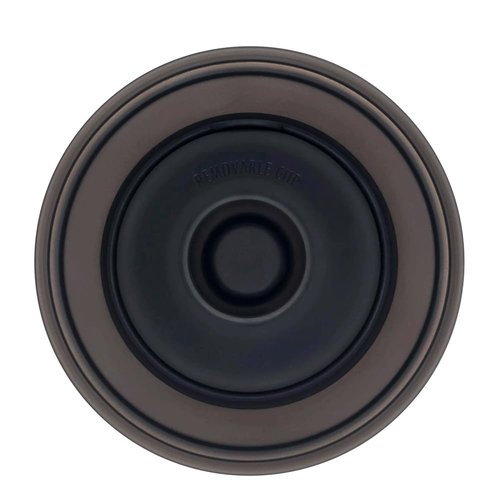 OXO Good Grips 2-in-1 Sink Strainer Stopper, Black