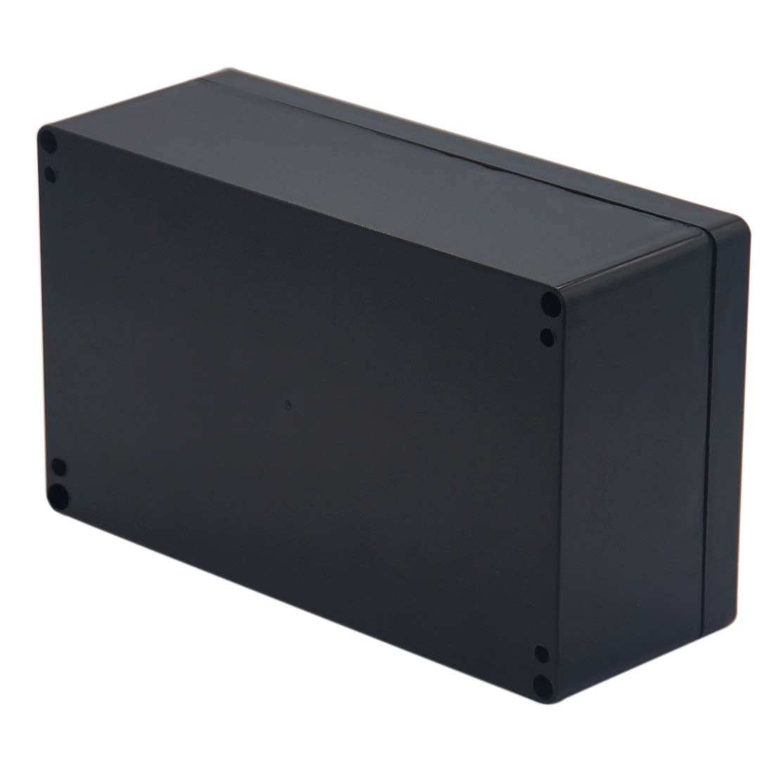 Otdorpatio Project Box ABS Plastic Black Electrical Boxes IP65 Waterproof DIY Electronic Junction Box Power Enclosure 7.87 x4.72 x2.95 inch (200x120x75 mm)