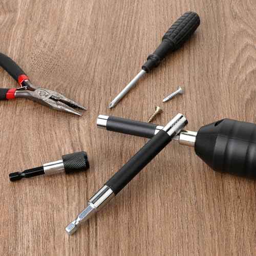 3pcs Magnetic Drive Guide 1/4 Inch Screw Sleeve for Drill Bit Sleeve Drive Guide Bit Holder, Screw Guides Sleeves for Drill, Hex Shank Driver Extension Screwdriver Bits Holder Fast Change