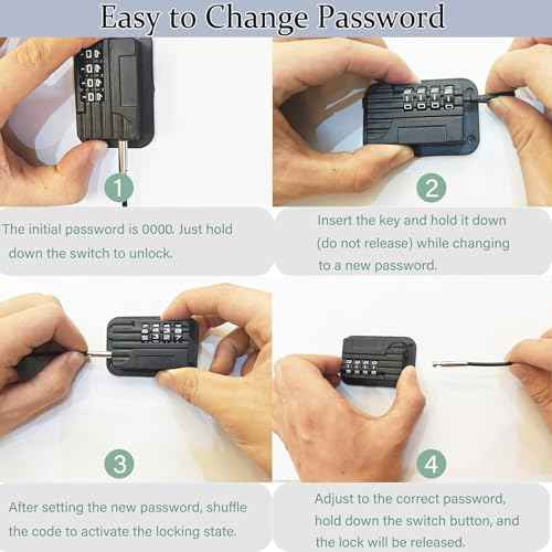 Upgraded Refrigerator Combination Locks- Changeable Password Fridge Locks for Kids, Toddlers and Children, Child & Baby Proofing Safety Door Lock for Cabinet and Drawers Windows (Black-1 Pack)