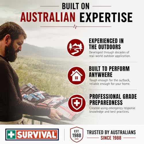 SURVIVAL 142-Piece Large First Aid Kit Emergency Response System