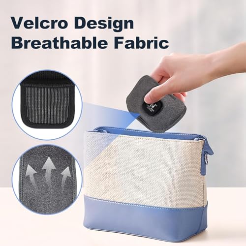 Aroma Season Heated Wrist Wrap, Carpal Tunnel Relief Heating Pad Cordless, Heating Wrist Hand Wrap Brace, De Quervain¡®s Tenosynovitis Brace 3000 mAh Rechargeable Battery (Gray)