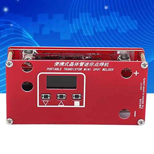 Mini Spot Welding Machine 10AWG Multi Wire Portable Lithium Battery Spot Welder for Capacitor Automatic Control