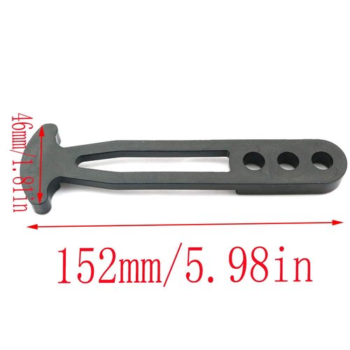 LQ Industrial Sport Jet Boat Boarding Swim Rubber Telescoping Ladder Strap Marine Grade Secure Retaining Latch Band with 3 Adjustable Mounting Holes for 2-Step 3-Step Ladder