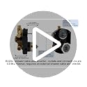 Saree R22000 Shower Valve with Diverter 3-Way 6-Way Brass Rough-In Kit