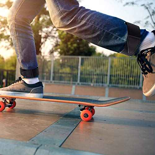 6 Pcs Bicycle Pant Leg Straps Adjustable Cycling Ankle Safety Band Multipurpose Black Elastic Magic Fastening Belt with Buckle for Riding Climbing Fishing Outdoor Sports (1.5¡±x13.8¡±)