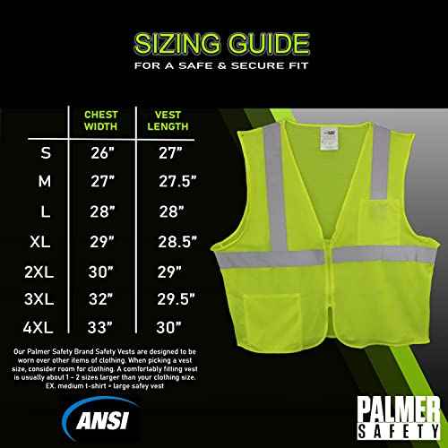 ATERET Reflective High Visibility Safety Vest, Class 2 Type R, 5 Pack I Compliance with ANSI/ISEA 107-2015