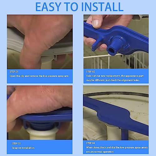 Lower Spray Arm for Frigidaire Dishwasher - Model 5304517203, Replaces 1545680