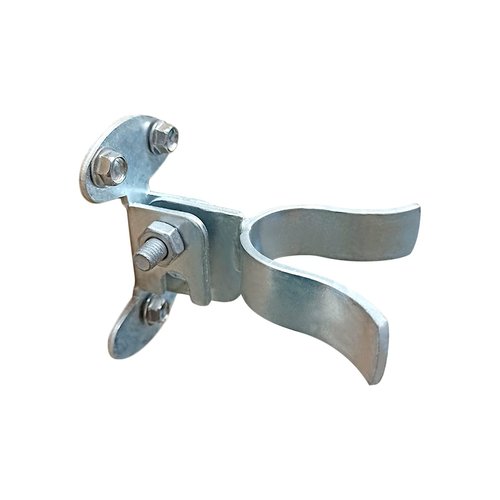 1-3/8" Flat Back Wall Mount Fork Gate Latch - Gate Latch Hardware with Screws or Lag Bolt for Gate Frames, Easily Mounts to Wooden Gate Post or Wall