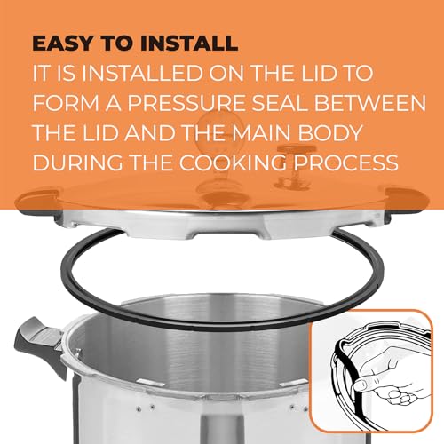 Pokin 09985 Pressure Canner Sealing Ring for Presto 16-23 Qt (Includes 23 Quarts)