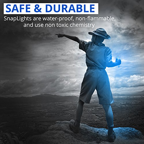 Cyalume Glow Sticks Military Grade Lightstick - Premium Blue 6¡± SnapLight Emergency Chemical Light Stick with 8 Hour Duration (Bulk Pack of 30 Chem Lights)