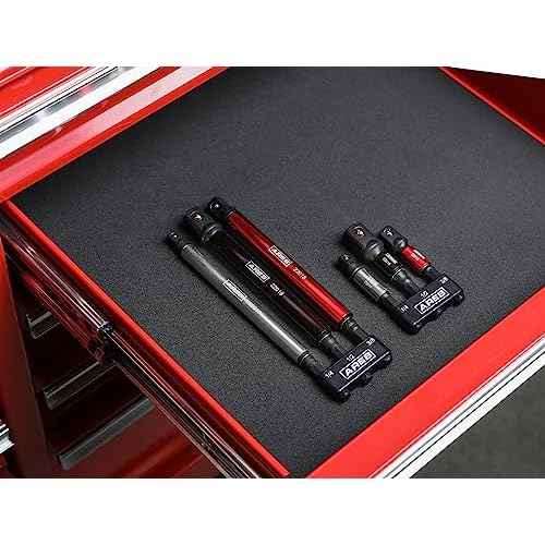 ARES 22011-3-Piece 3-Inch Impact Grade Socket Adapter Set with Color Sleeve - Turns Power Drill into High Speed Nut Driver - 1/4-Inch, 3/8-Inch, and 1/2-Inch Drive