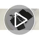 Black 16 Pack Stainless Steel Flat Mending Plates 2.36x1.49'' for Furniture Reinforcement