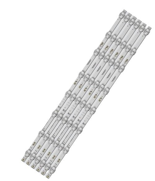 AKOUFAL 8 Lamp LED Strips Fit for ONN 100021261 MI653751 HZ65A57E 65A6100FS ZD_SSC_D650_6X8 HD650X1U51-T0+2019052001+APT-HXLB19072