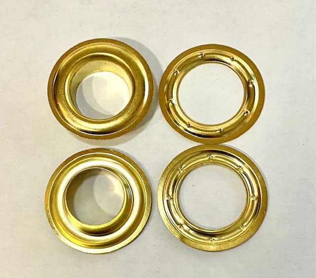 #7.5 (1'') ClipsShop Brass Grommets Qty 100