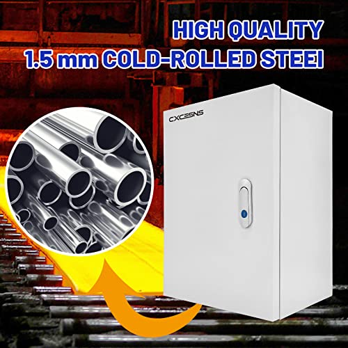 Outdoor Electrical Box 12x10x6 inch Waterproof NEMA 4X IP66 Junction Box - CXCESNS