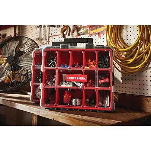 CRAFTSMAN Tool Box Organizer, Heavy Duty, Removable Compartments For Small Parts (CMST14520)