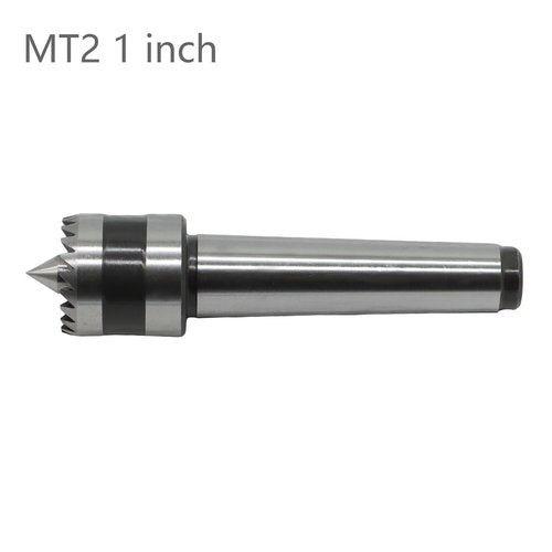Yunnergo Wood Lathe Drive Center MT2 with 1 inch Crown Wood Lathe Turning Tool