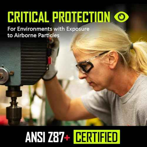 Magid Glove & Safety Gemstone Onyx Sporty Foam Lined Safety Glasses, 1 Pairs, (Y84)