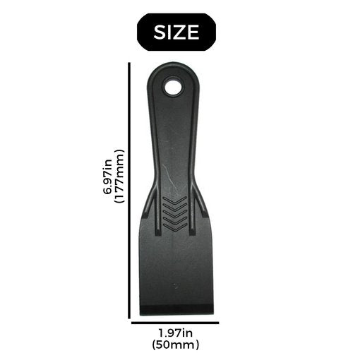 6pcs Plastic Putty Spreader Construction Tool Car Film Patch Filling Scraper Wallpaper Scraper Gypsum Scraper Putty Scraper, Used for Splash Repair Flexible Putty Knife
