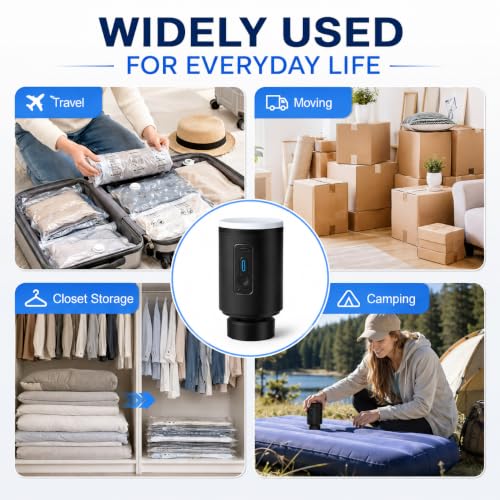 Cordless Electric Vacuum Pump for Vacuum Storage & Space Saver Bags