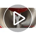 KITCHPOWER 4.5-5 Quart Flex Edge Beater for KitchenAid Tilt-Head Mixers White