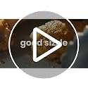 GoodCook Small Microwave Plates - Set of 4, Stay-Cool Lightweight Nesting