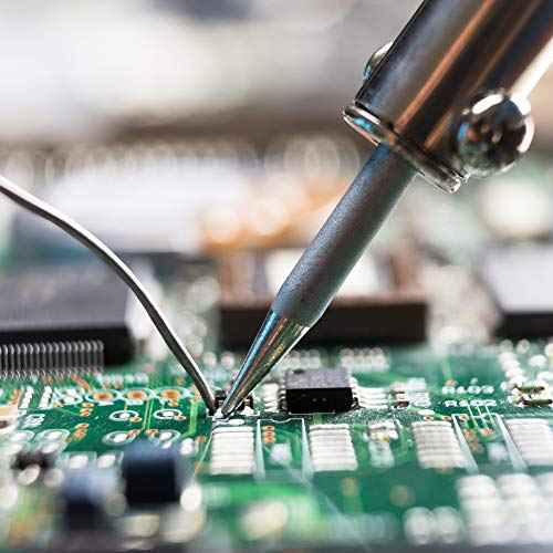 uxcell 3.4x67mm Lead-free Soldering Iron Tip Replacement Solder Conical Tip Welding Equipment for Soldering Silver 30W 2pcs