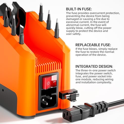 Digital Soldering Iron station Kit, 2 Auxiliary Clamps, 5 Soldering Iron Tips, Solder Wires, Solder Suckers, Stainless Steel Tweezers, and a Phillips Start, soldering station