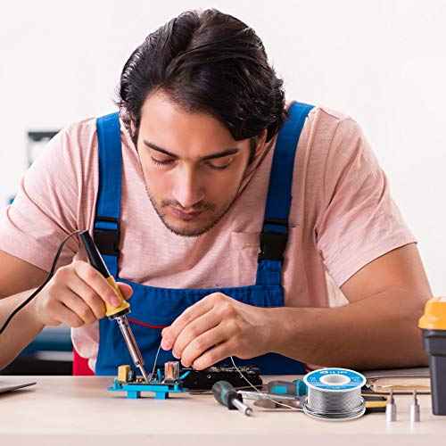 YI LIN 60/40 Solder 100g Tin Lead Rosin Core Solder Wire For Electrical Soldering (0.6mm/100g)