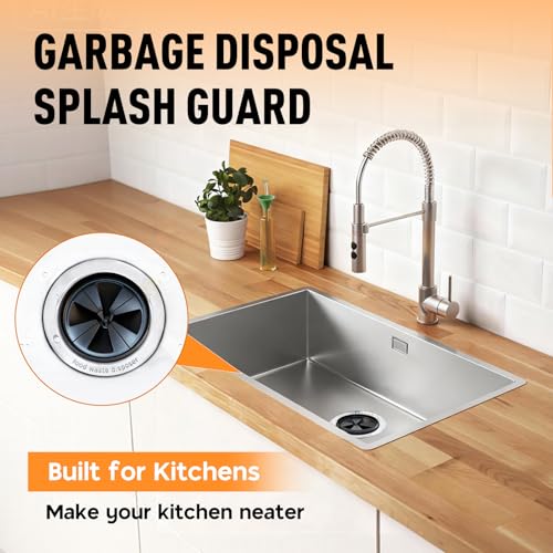 2-Pack 3 3/8-Inch Garbage Disposal Splash Guard for InSinkErator Evolution Series