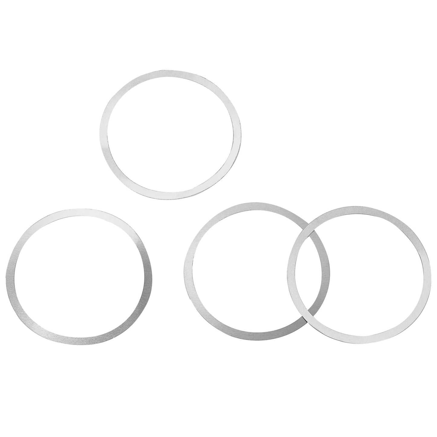 Barrel Nut Shim Kit, Barrel Shim Nuts Free Float Spacers Adjustment .001” .002” .003” .004” Thickness (20 Pack)